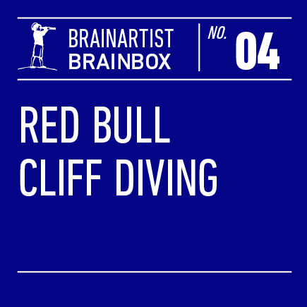 BRAINARTIST: Thumbnail der BrainBox Nummer 4 – „Red Bull Cliff Diving“