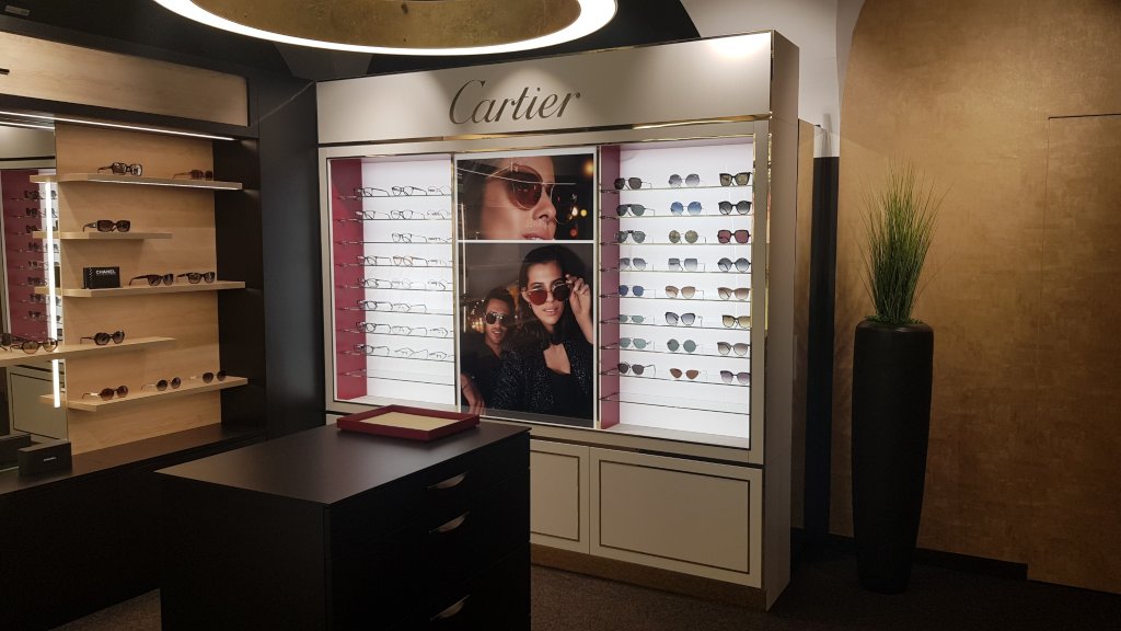 Cartier- und Kering-Eyewear-POS-Kampagnen