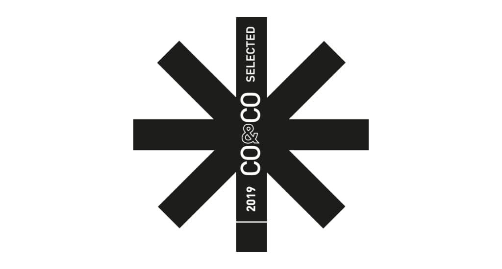 BRAINARTIST: das Logo von „CO&CO 2019 Selected“ für unsere Gestaltung des Rheingauer Kulturfestivals „SCHÖN HIER“