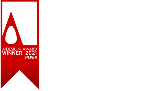 BRAINARTIST: Badge unseres „A’ Design Award Winner 2021 – Silver“